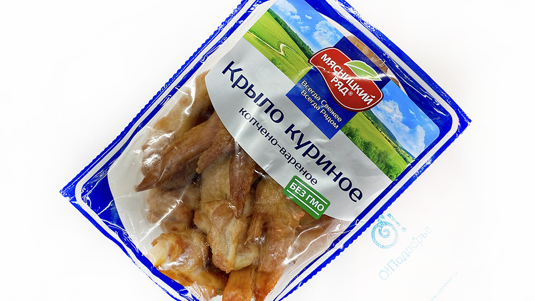 Крыло куриное копчено-вареное, Мясницкий ряд