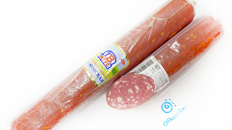 Колбаса варено-копченая "Московская", Мясоперерабатывающий завод "Вегус" (Ол)