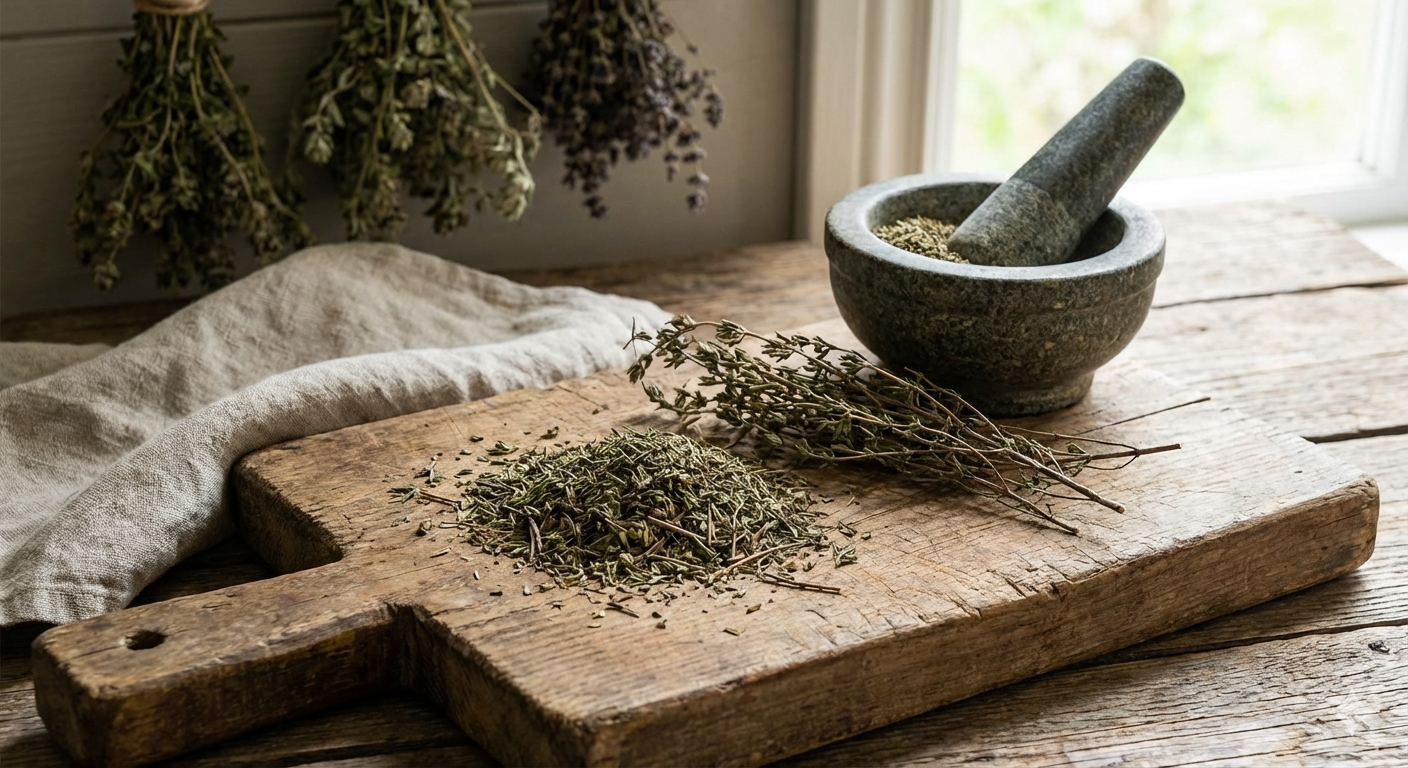 Чабрец сушеный