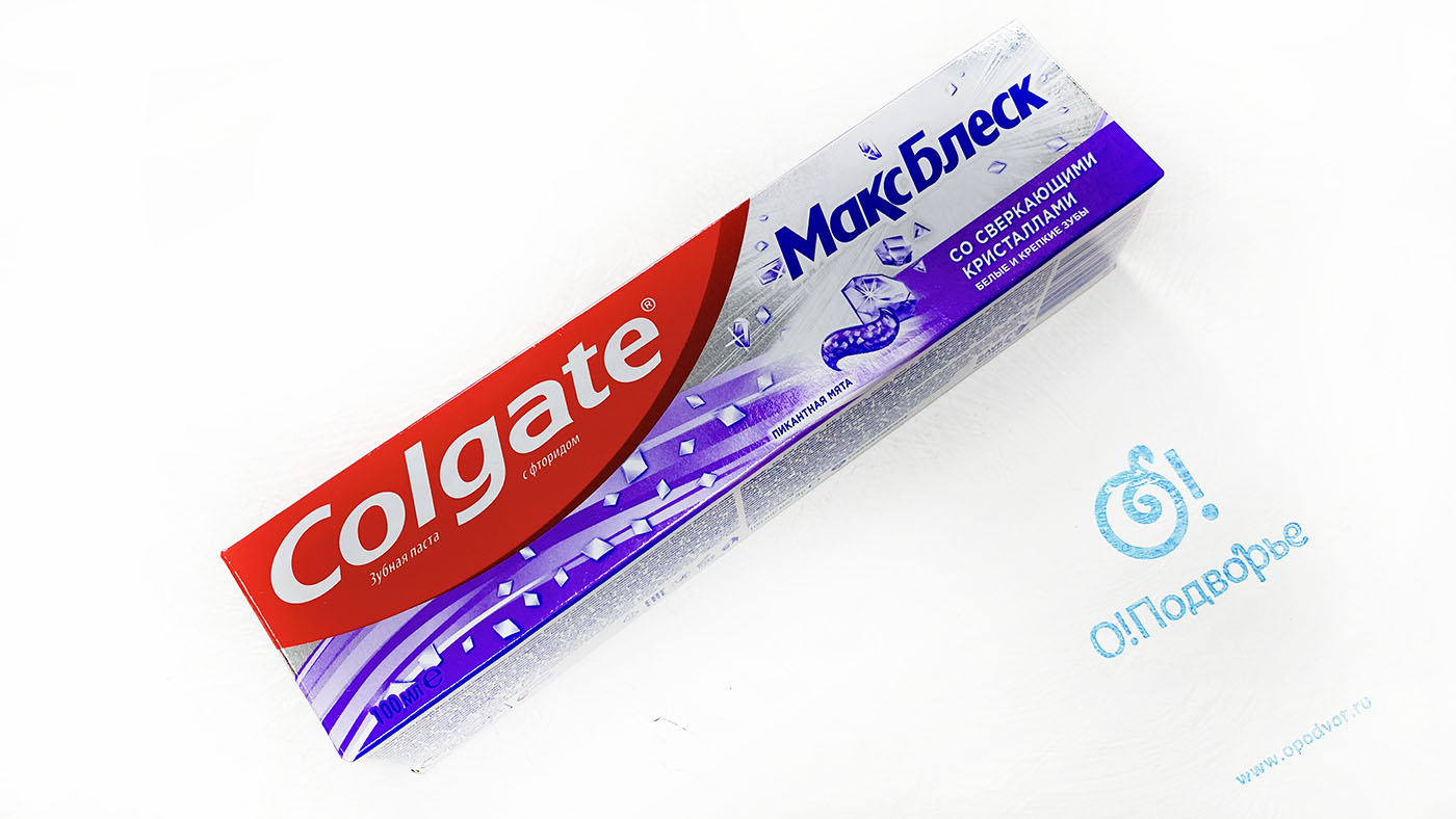 Зубная паста Colgate Маск Блеск со сверкающими кристалами 100 мл