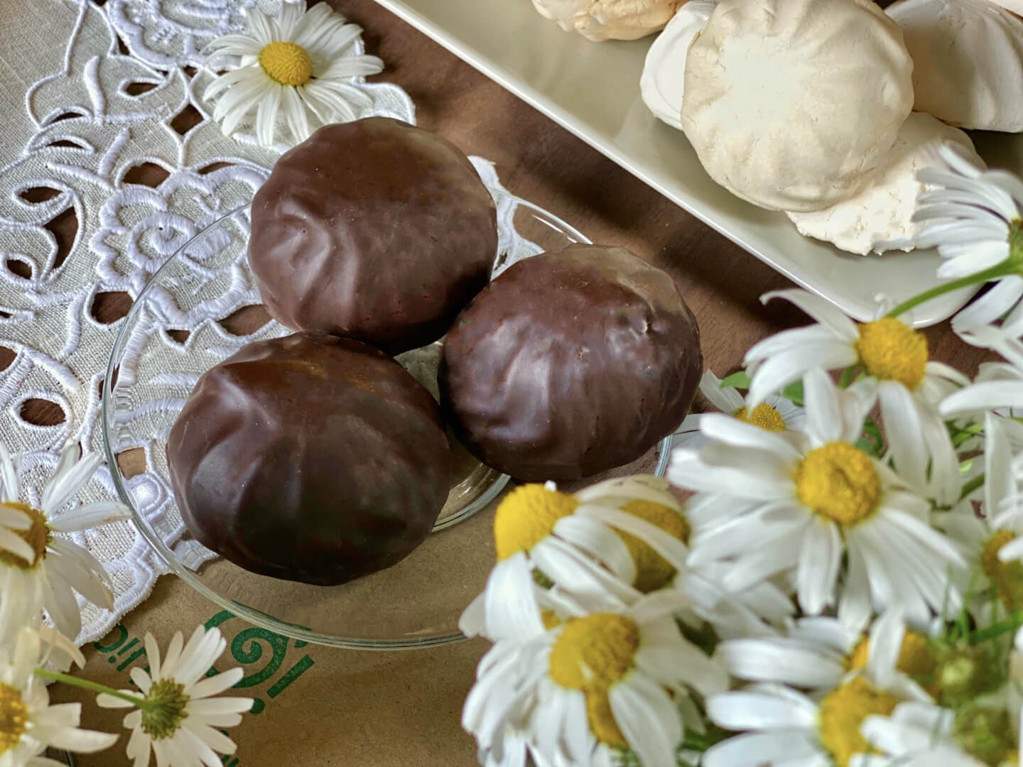 Шарлиз зефир в шоколаде