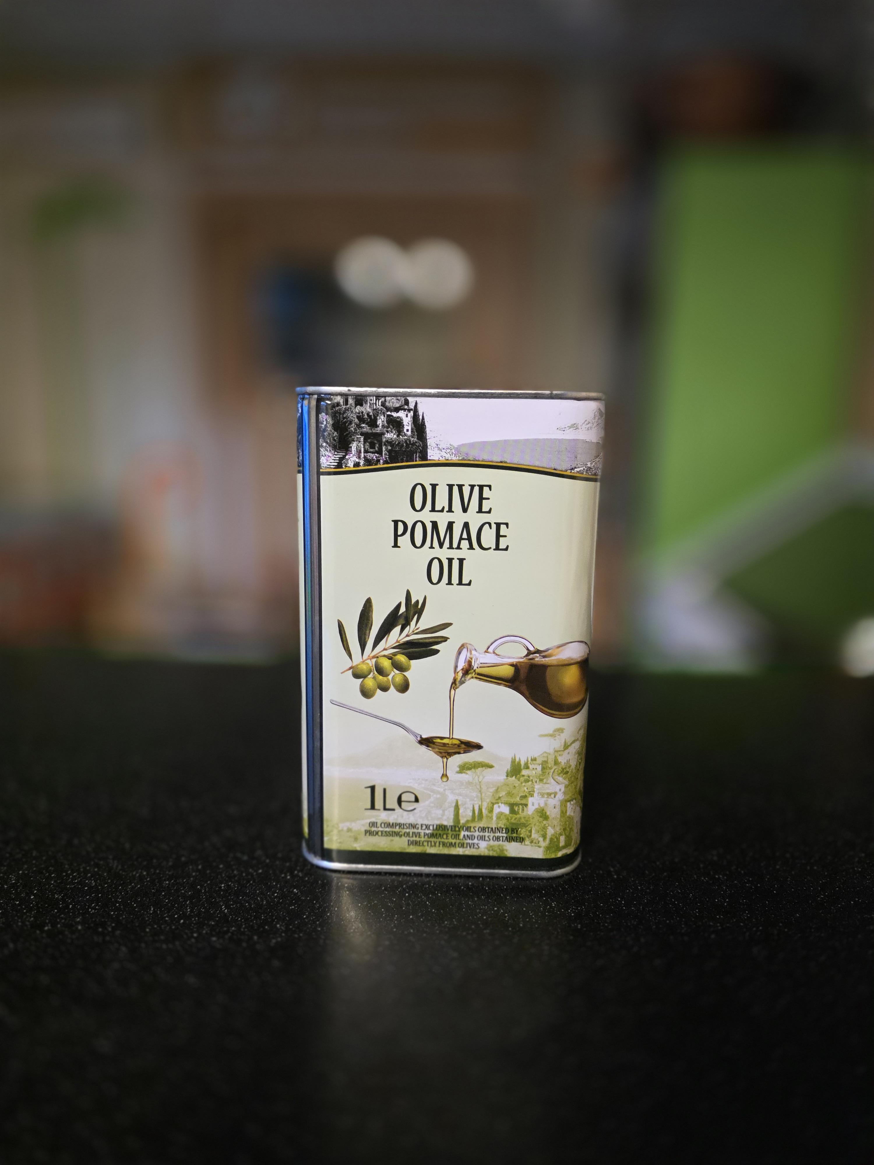Оливковое масло для жарки Olive Pomace холодного отжима, 1 л