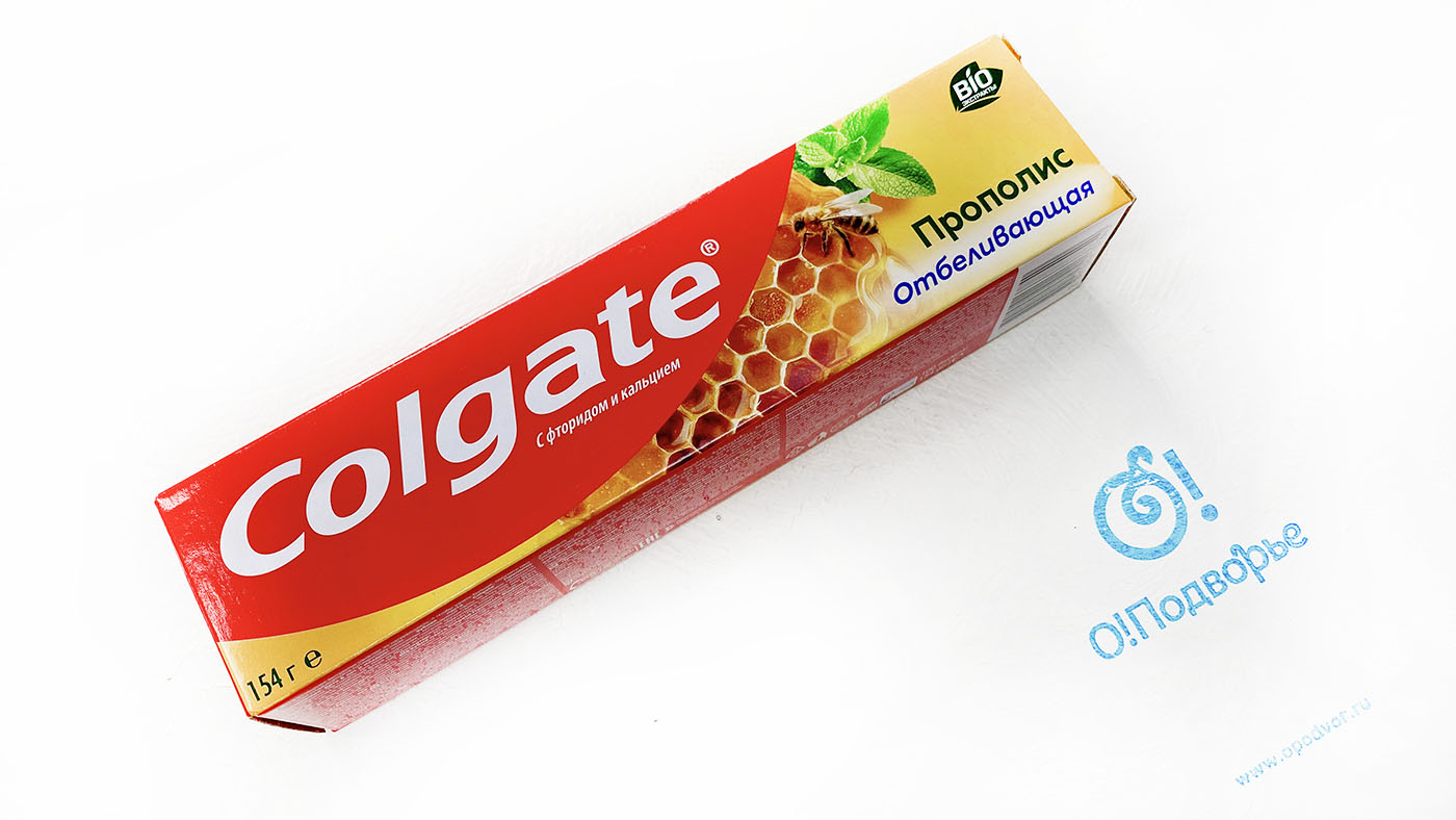 Зубная паста Colgate Прополис отбеливающая 154 грамм