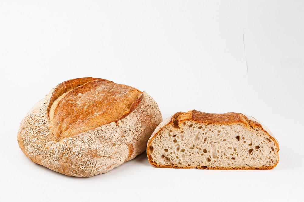 Хлеб Московский пшеничный бездрожжевой на заквасках половинка 500 г Каравай СВ