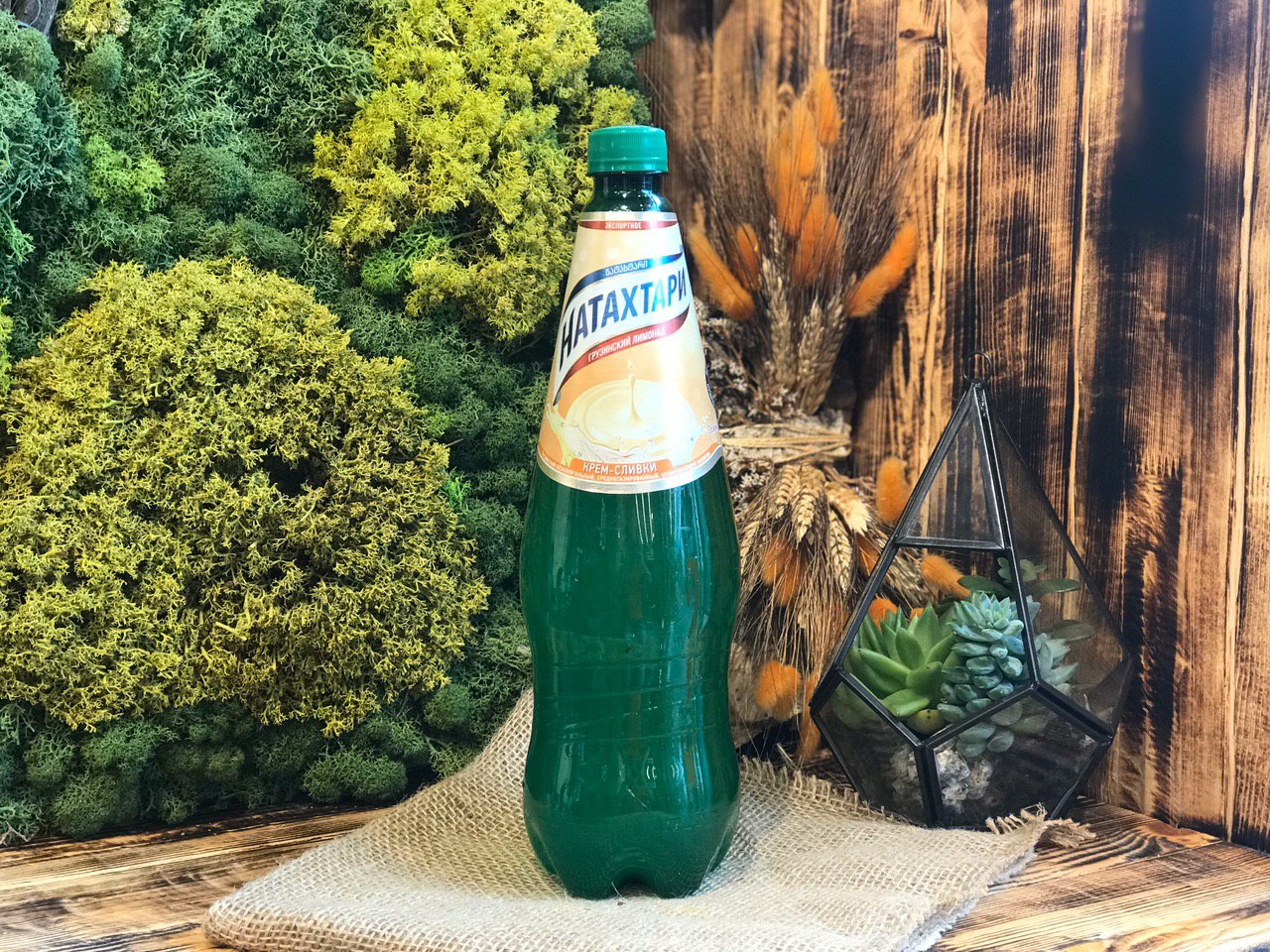 Лимонад «Натахтари» крем-сливки 1 литр