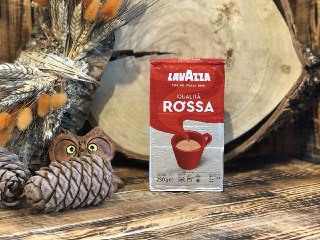 Кофе натуральный жареный молотый Lavazza qualita rossa (250г) Luigi Lavazza