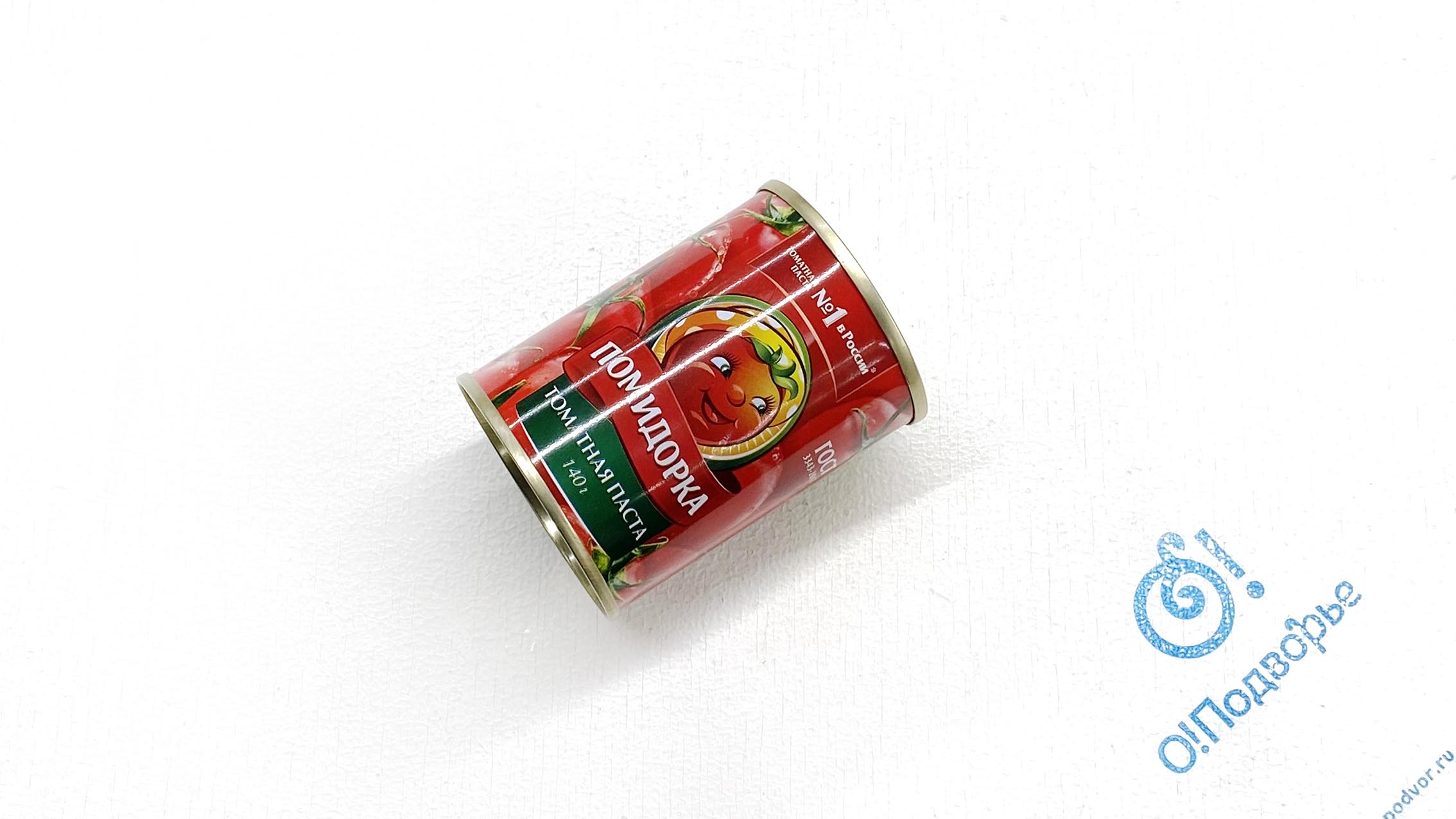 Паста томатная "Помидорка", пастеризованная, ООО "Пищевик", 140 грамм, (Зл)