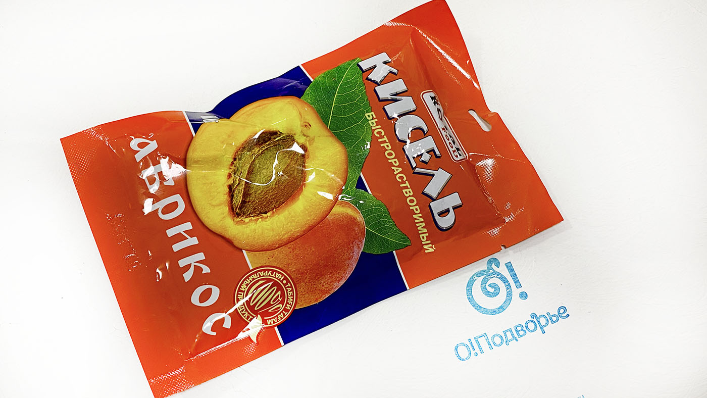 Кисель быстрорастворимый Абрикос "ROYAL Food" 100 грамм