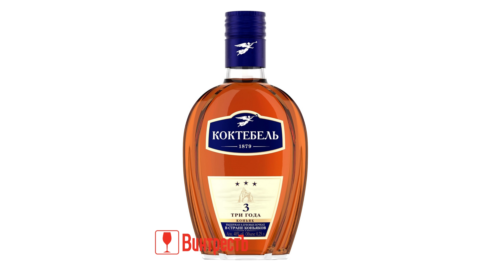 КОНЬЯК КОКТЕБЕЛЬ 3ГОДА 250мл