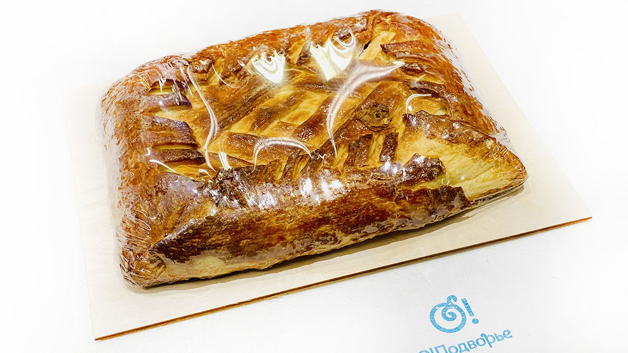 Пирог с брусникой (Домашняя кондитерская продукция)