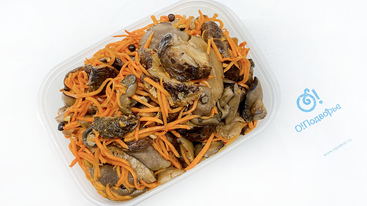 Салат грибной маринованный по-корейски