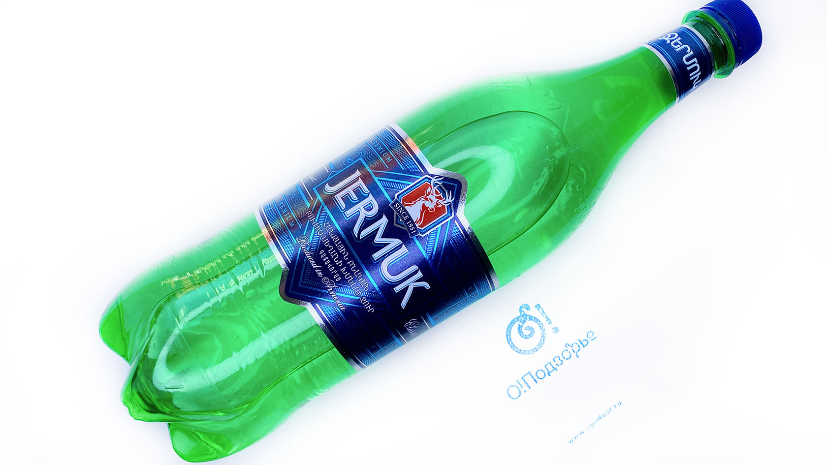 Минеральная природная лечебно-столовая питьевая газированная вода "Джермук", 1 литр