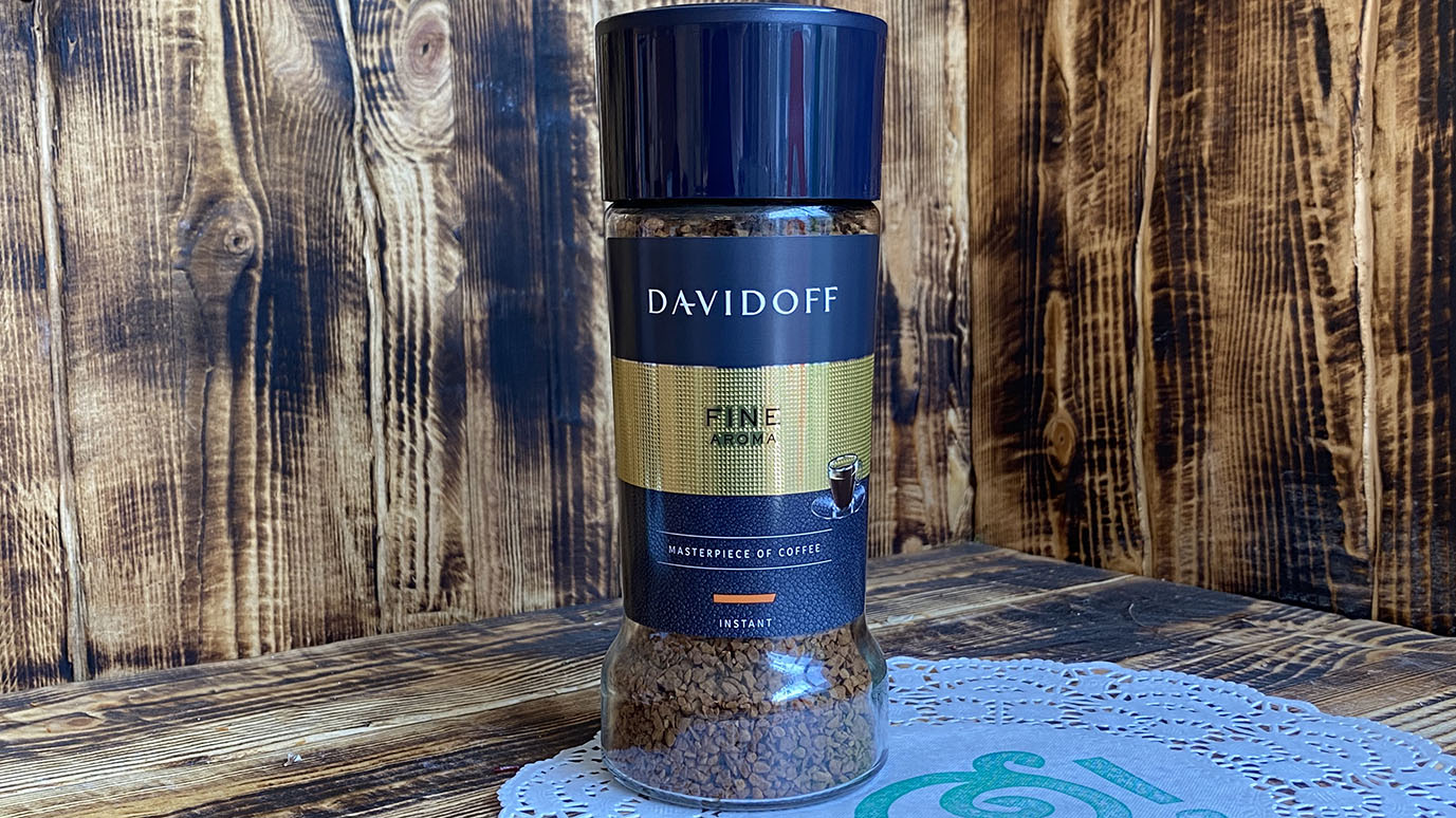 Кофе натуральный растворимый сублимированный DAVIDOFF FINE AROMA 100 грамм Германия