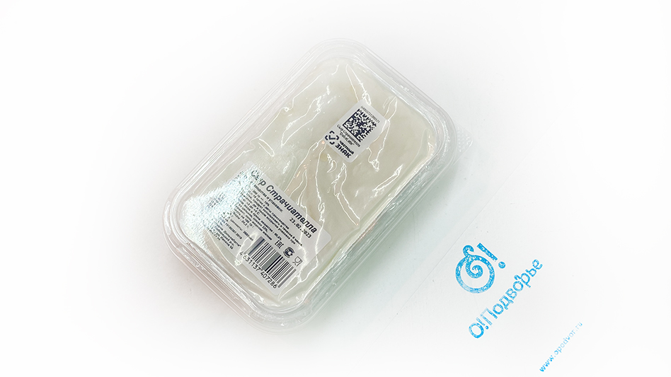 Сыр Страчиателла, ООО "Сыроварня ДольчеЛатте" (партнер Сироты), 200 гр, 