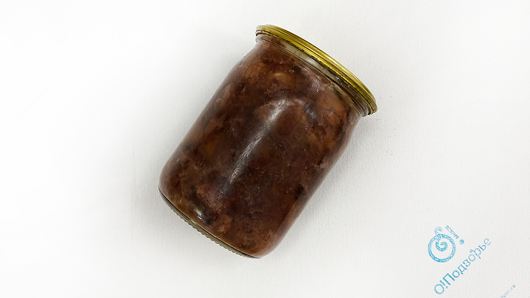Тушенка говяжья  домашняя, (домашняя продукция), 0,5 л