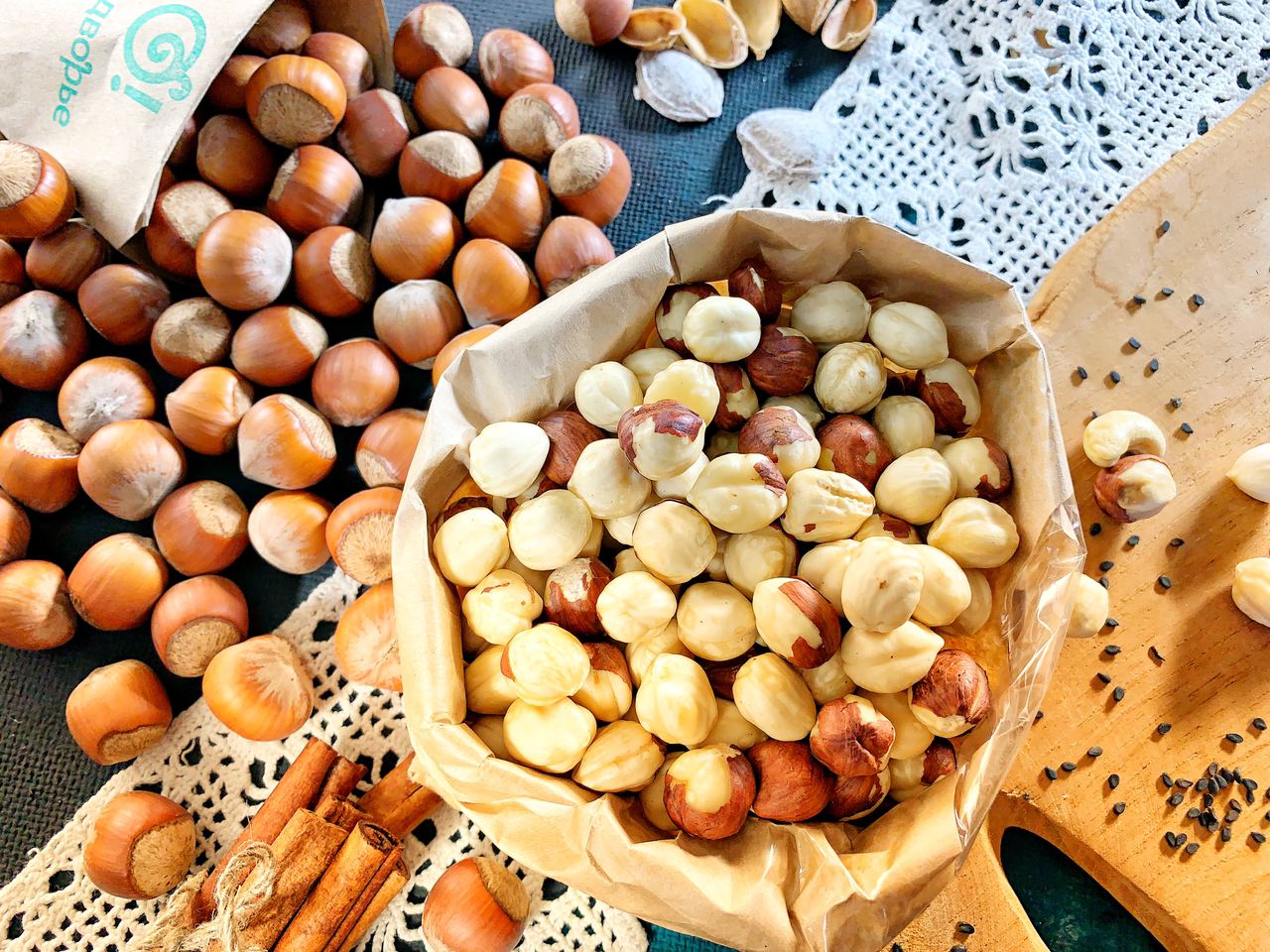 Фундук жареный