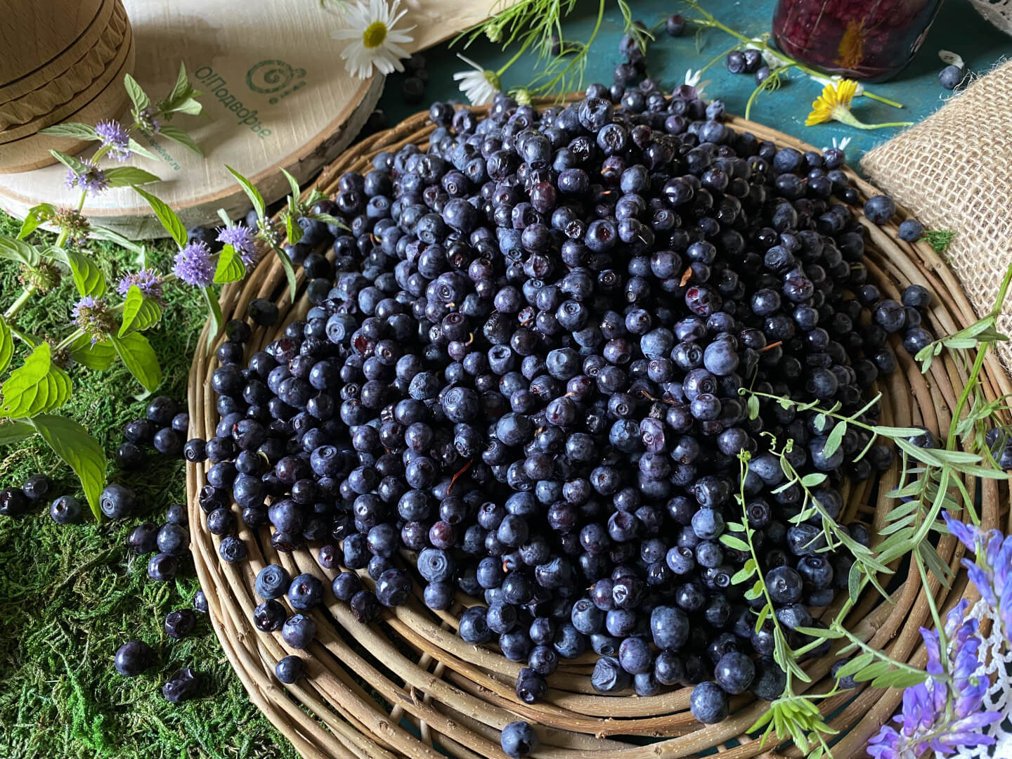 Черника ведерко 1 литр