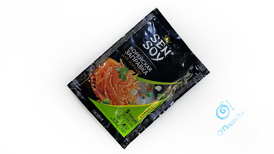 Корейская заправка для моркови, Россия SEN SOY (на разв.), 80 грамм