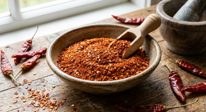 Острый перец сушеный молотый