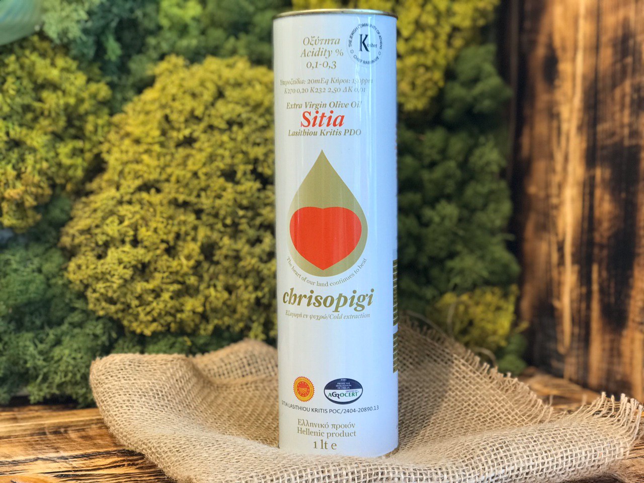 Оливковое масло Экстра Вирджин 1л