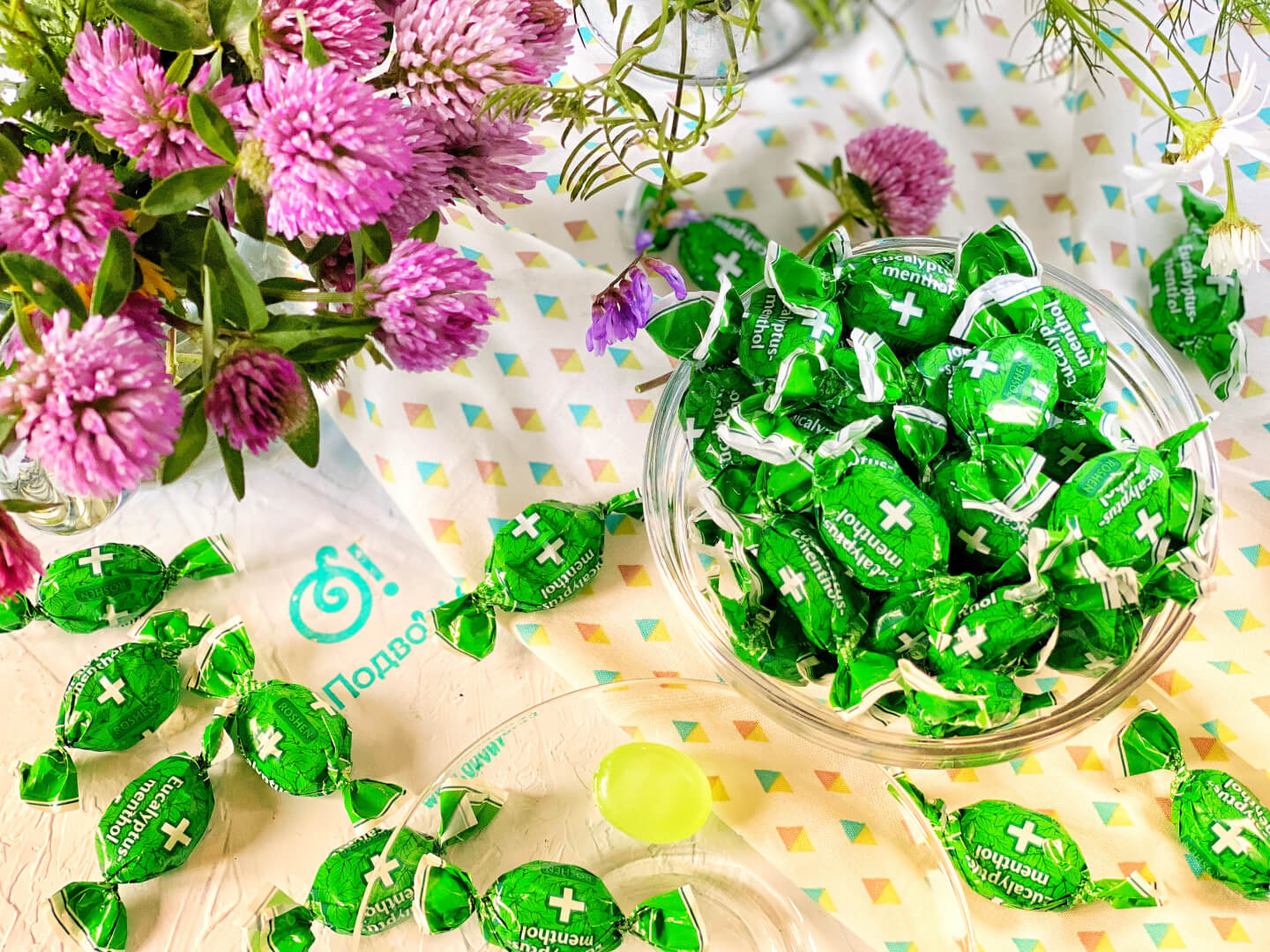 Конфеты "Эвкалипт и мята"