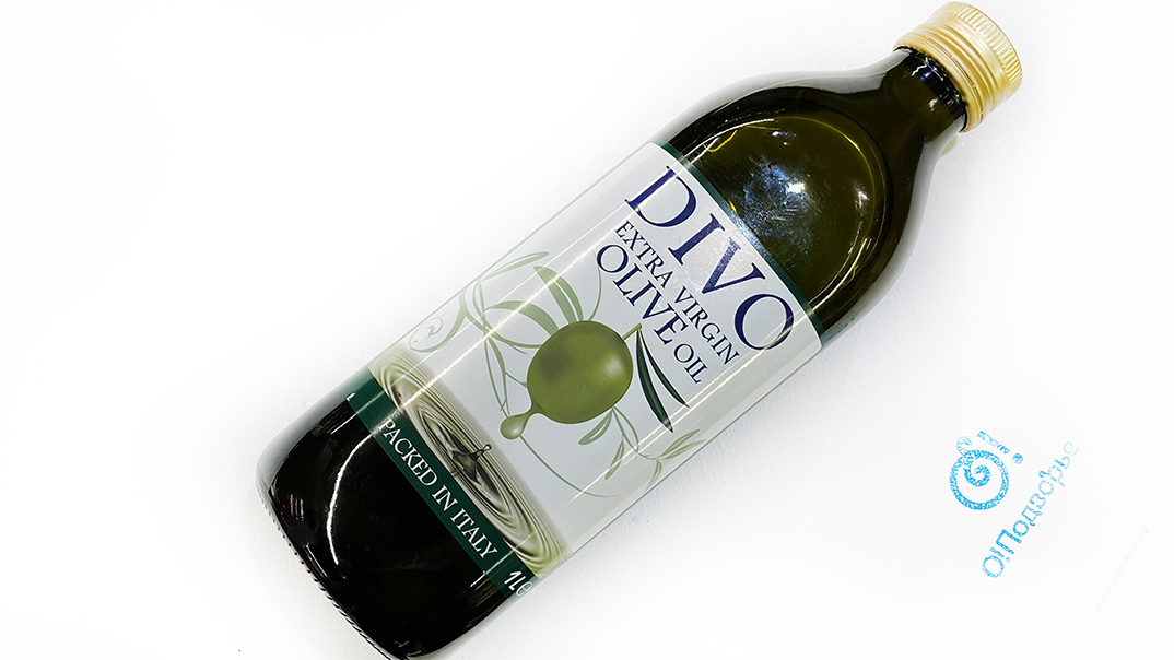 Оливковое масло EXTRA VIRGIN, DIVO Италия (на разв.), 1 литр