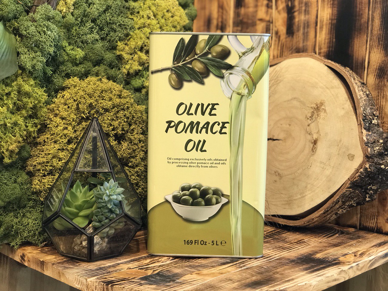 Оливковое масло «Рафинированное для жарки 5л.»