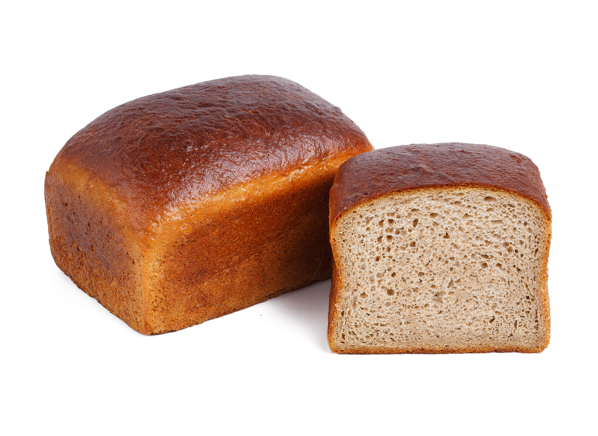 Хлеб "Степной" ржано-пшеничный половинка 550 г Каравай СВ