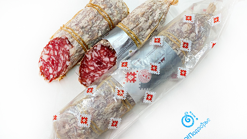 Колбаса сырокопченая "Ностальгия", Брестский мясокомбинат, (Ол)