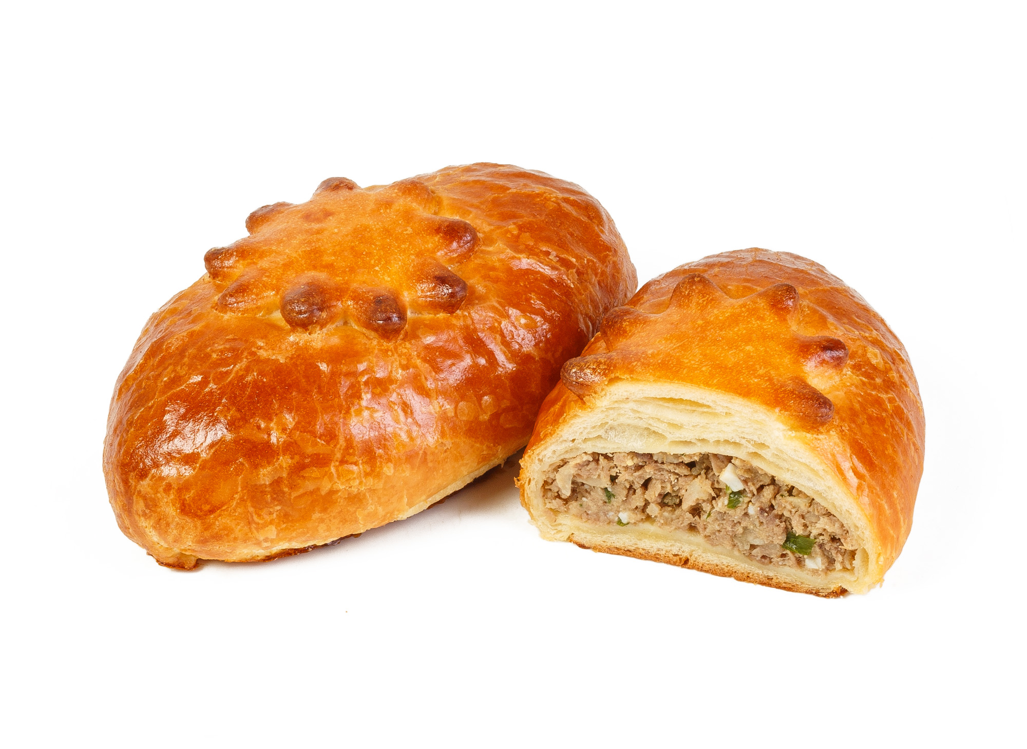 Пирожок "Акуловский" с мясом  80 г Крафтовый