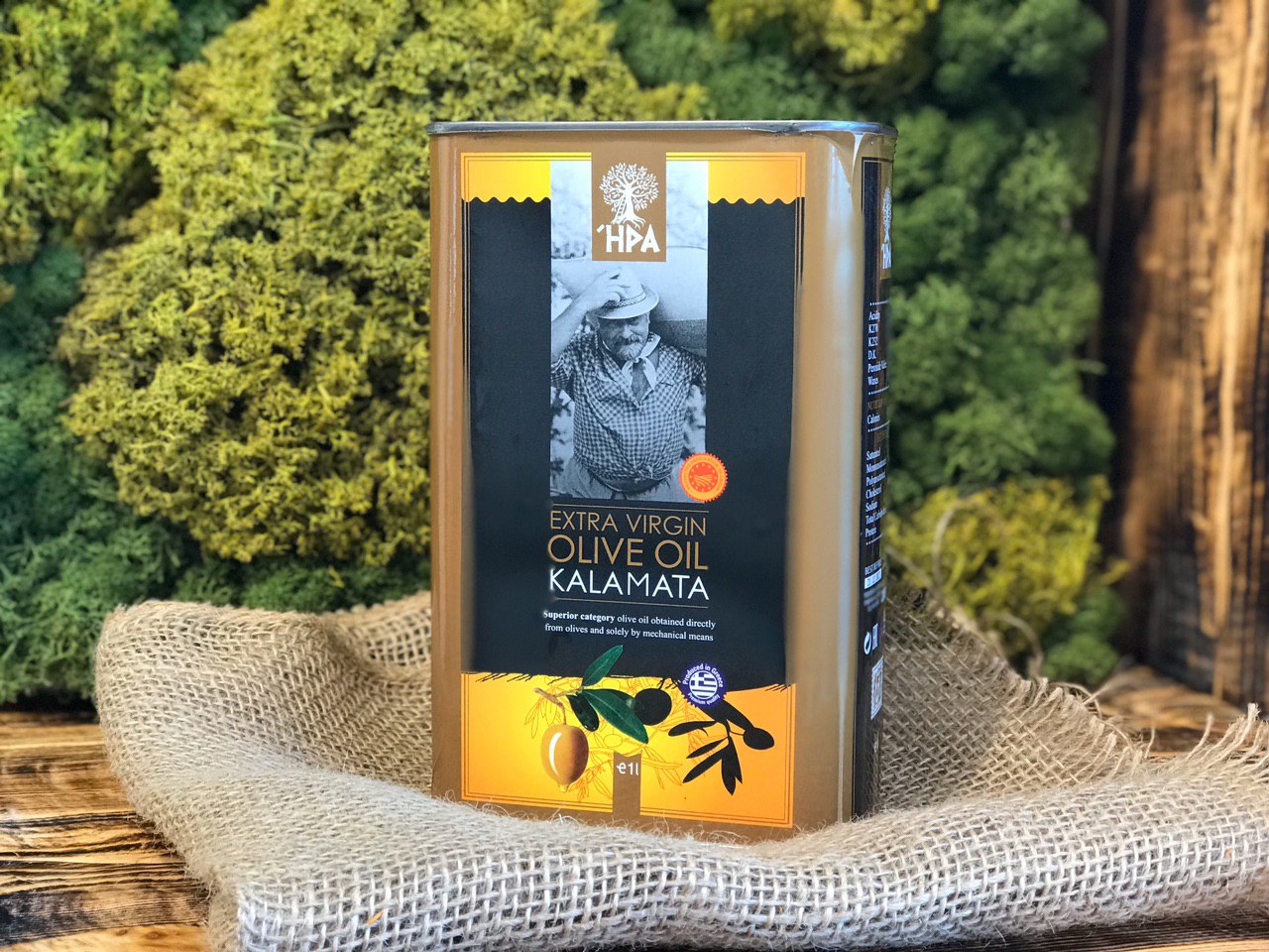 Масло оливковое нерафинированное HPA 1л