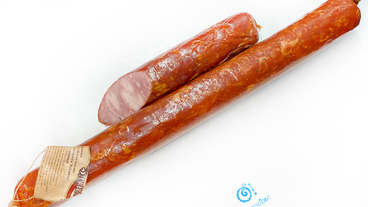 Колбаса варено-копченая "Рубленная", Мясоперерабатывающий завод "Луна" (Оля)