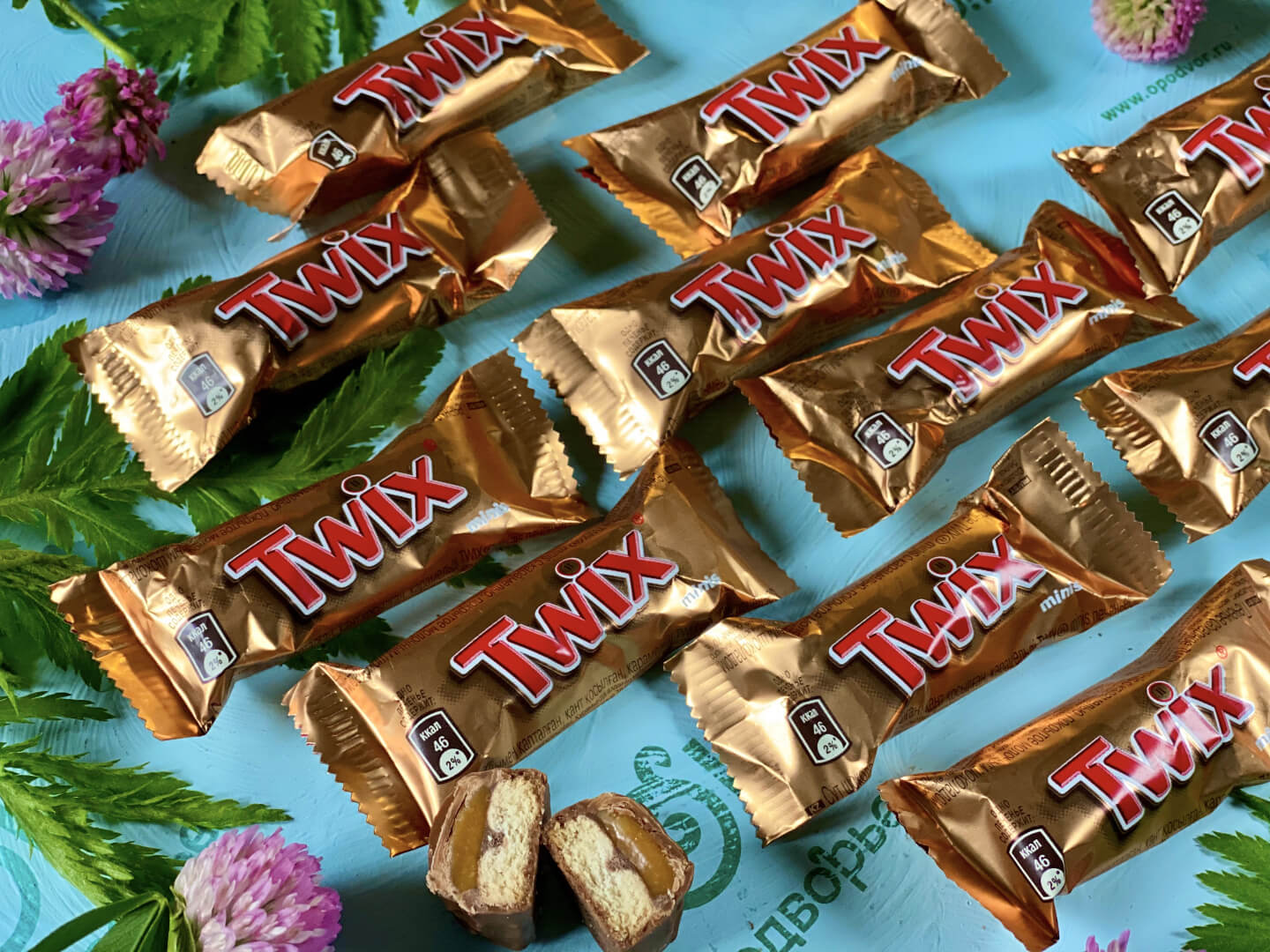 Печенье сахарное "TWIX" minis