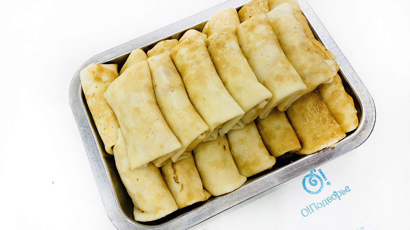 Блинчики с творогом (Домашняя готовая кулинария)