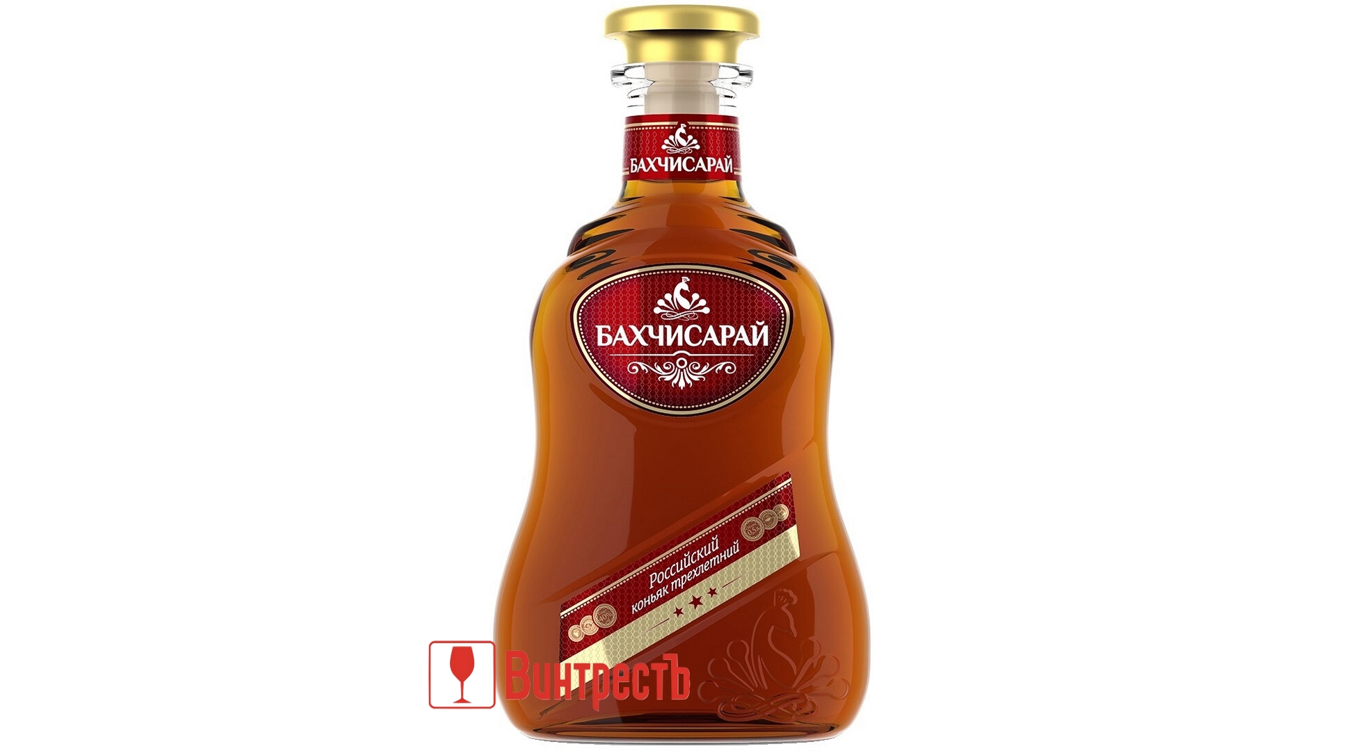 КОНЬЯК БАХЧИСАРАЙ 3ГОДА 0.5л