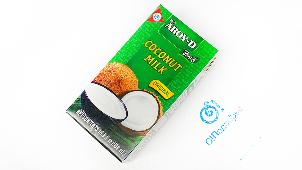 Кокосовое молоко, Торговая марка "AROY-D" 500 мл, (зл)