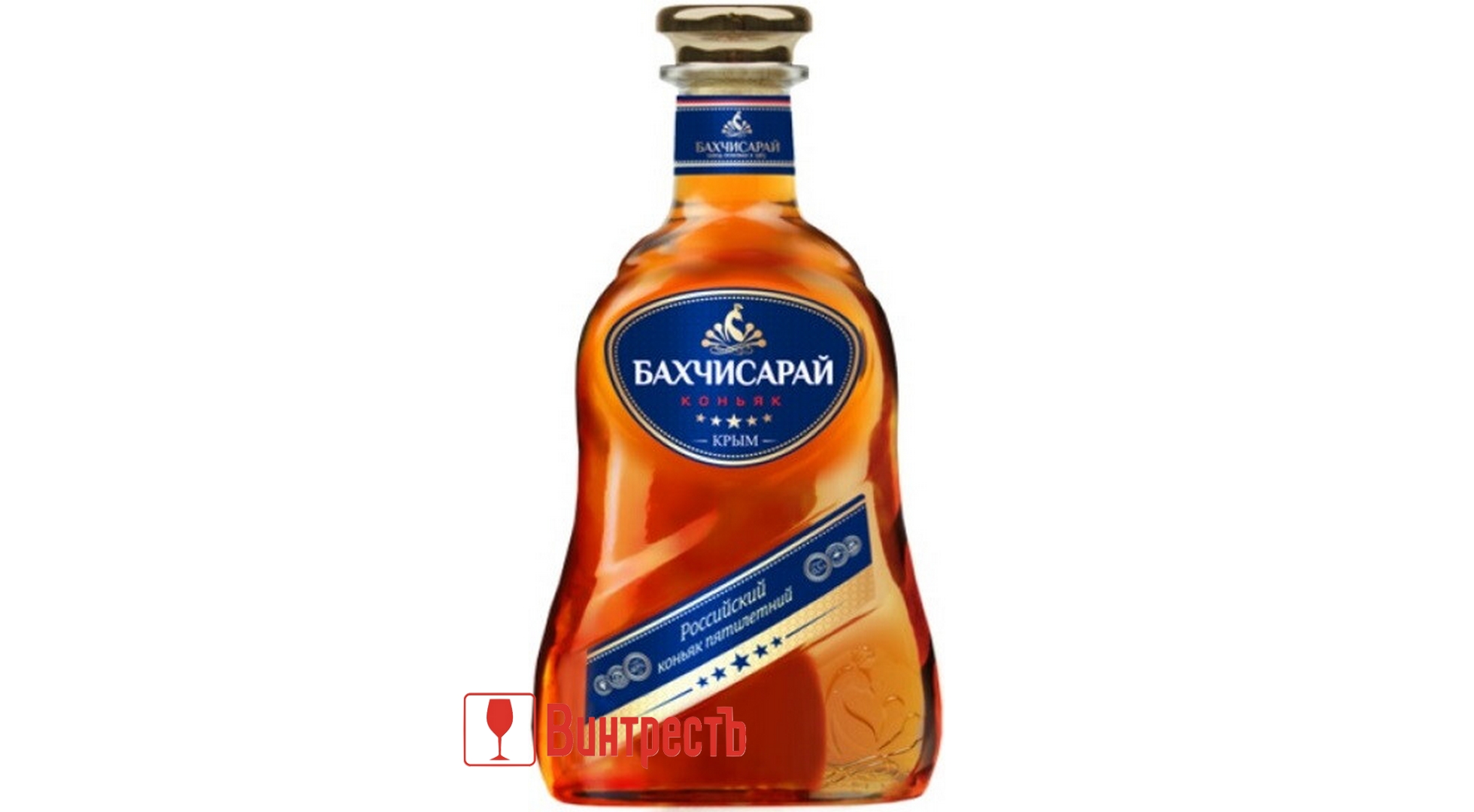 КОНЬЯК БАХЧИСАРАЙ 5ЛЕТ 0.5л