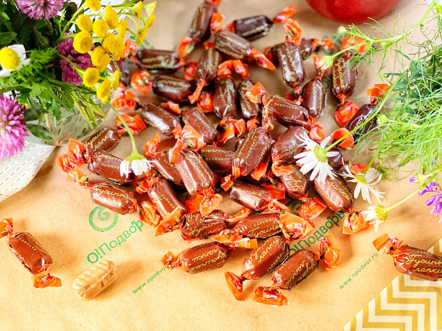 Карамель "Гусиные лапки"
