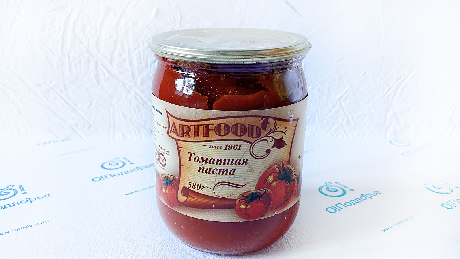 Томатная паста 580 грамм ArtFood Дары Армении