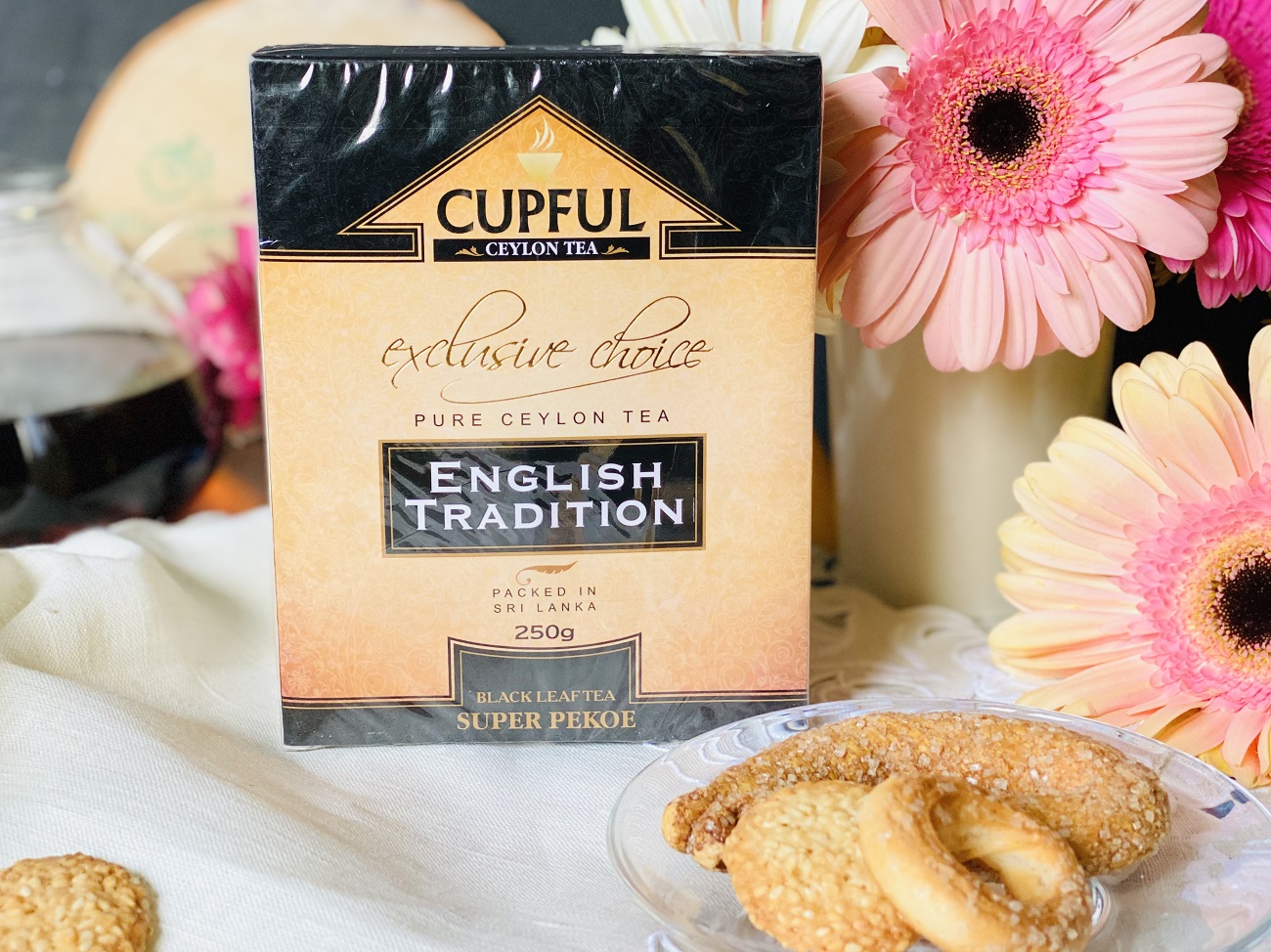 Черный чай CUPFUL(Капфул) крупнолистовой PEKOE купить с доставкой в О ...