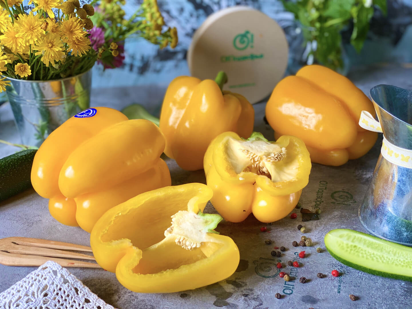 Перец сладкий желтый