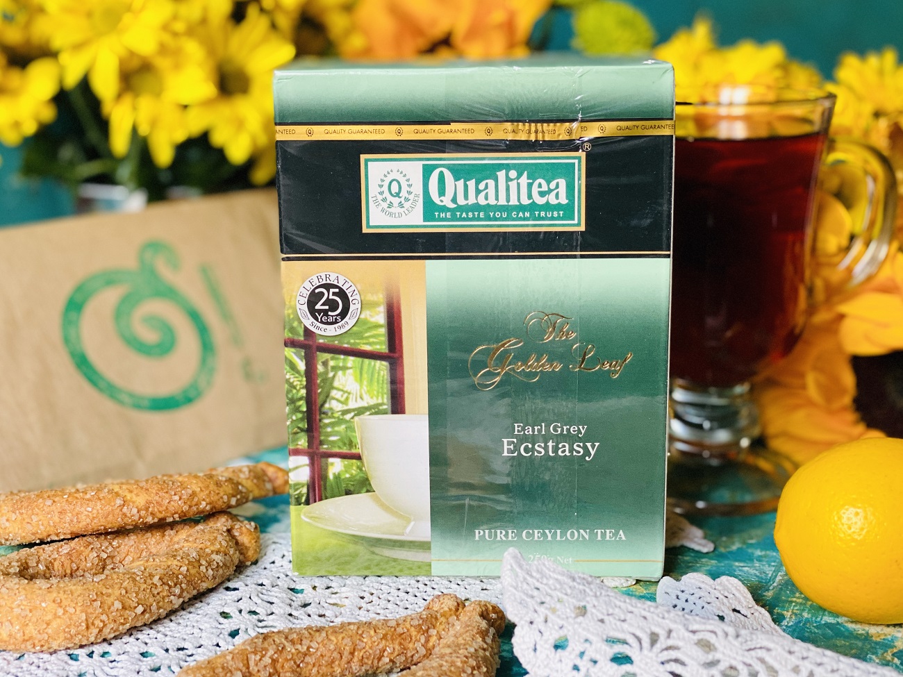 Чай черный Qualitea (Кволити) среднелистовой с бергамотом