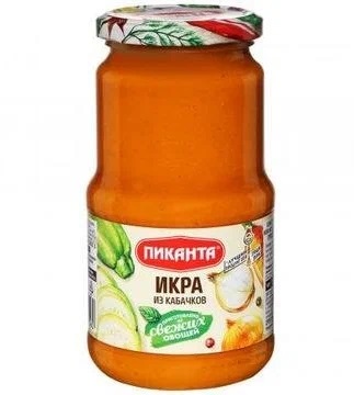 Икра Пиканта из кабачков, 450 грамм