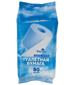 Бумага туалетная Day Spa влажная