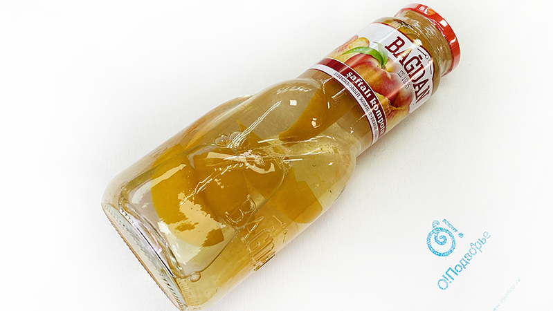 Персиковый компот, Азербайджан, 1 литр (НС)