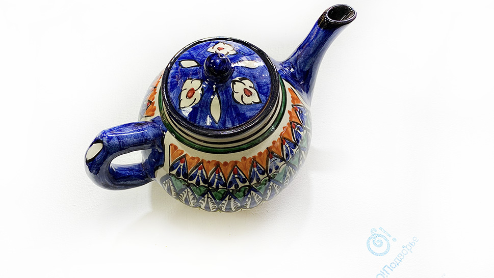 Узбекская керамика - заварочный чайник