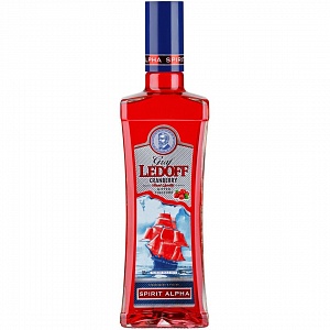НАСТ.ГОРЬКАЯ ГРАФ ЛЕДОФФ КЛЮКВА 0.5л