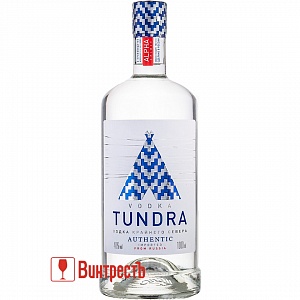 ВОДКА ТУНДРА AUTHENTIC 1.0л