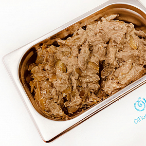 Печень говяжья запеченая под луковой шубкой (Домашняя готовая кулинария)