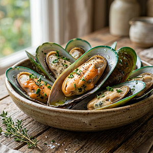 Мидии зеленые 